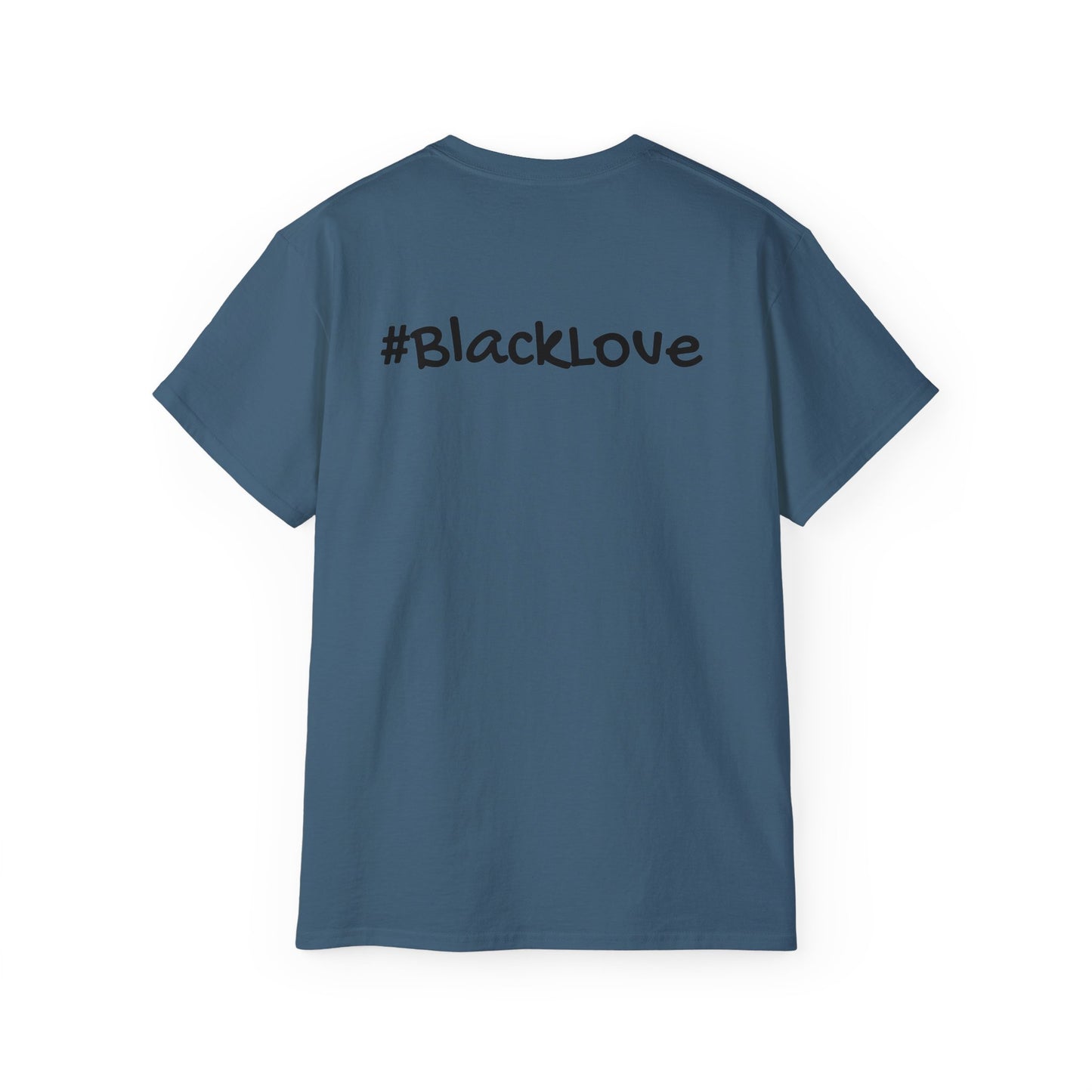 Unisex Black Love Cotton Tee