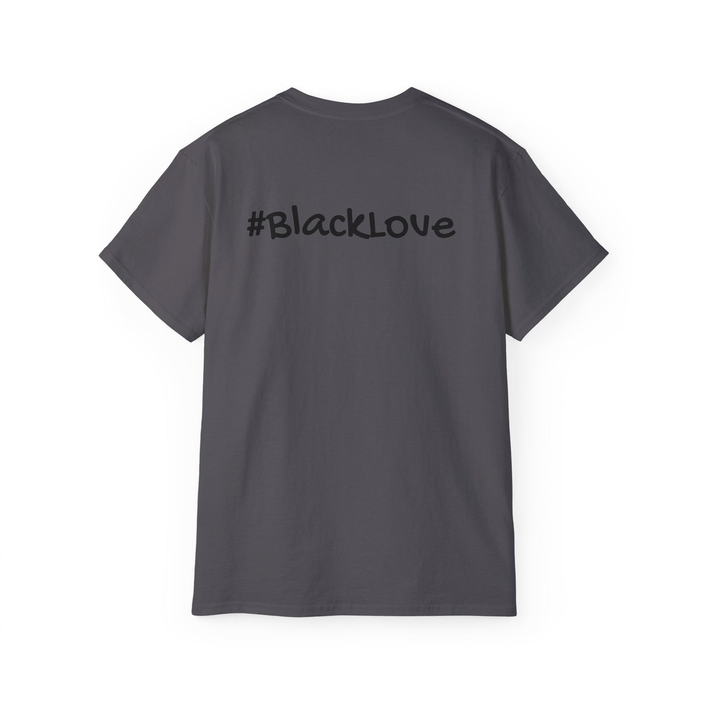 Unisex Black Love Cotton Tee