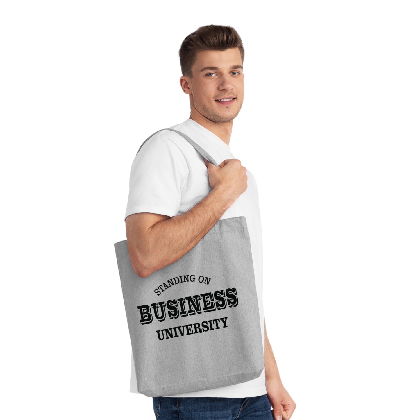 Standing On Business Uni. Woven Tote Bag