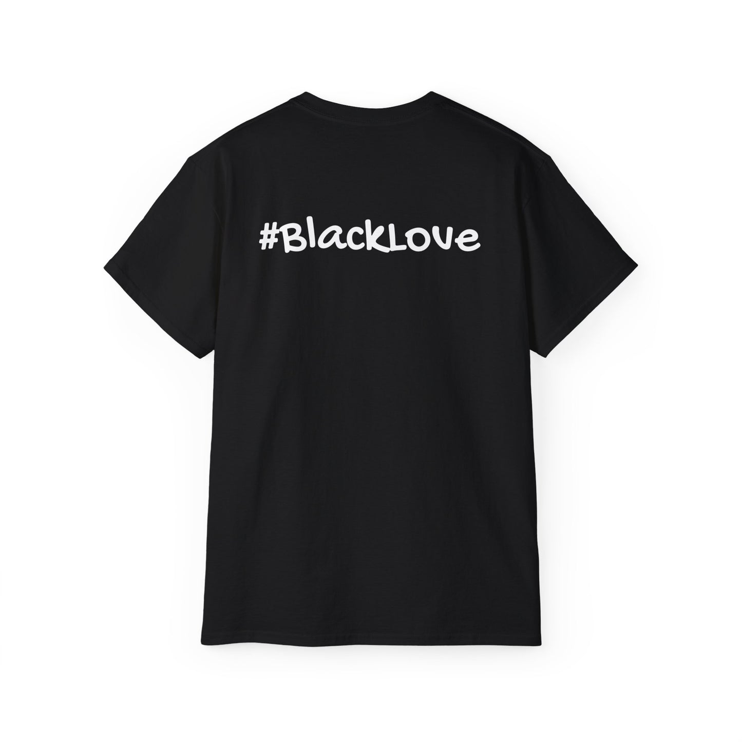 Unisex Black Love Cotton Tee