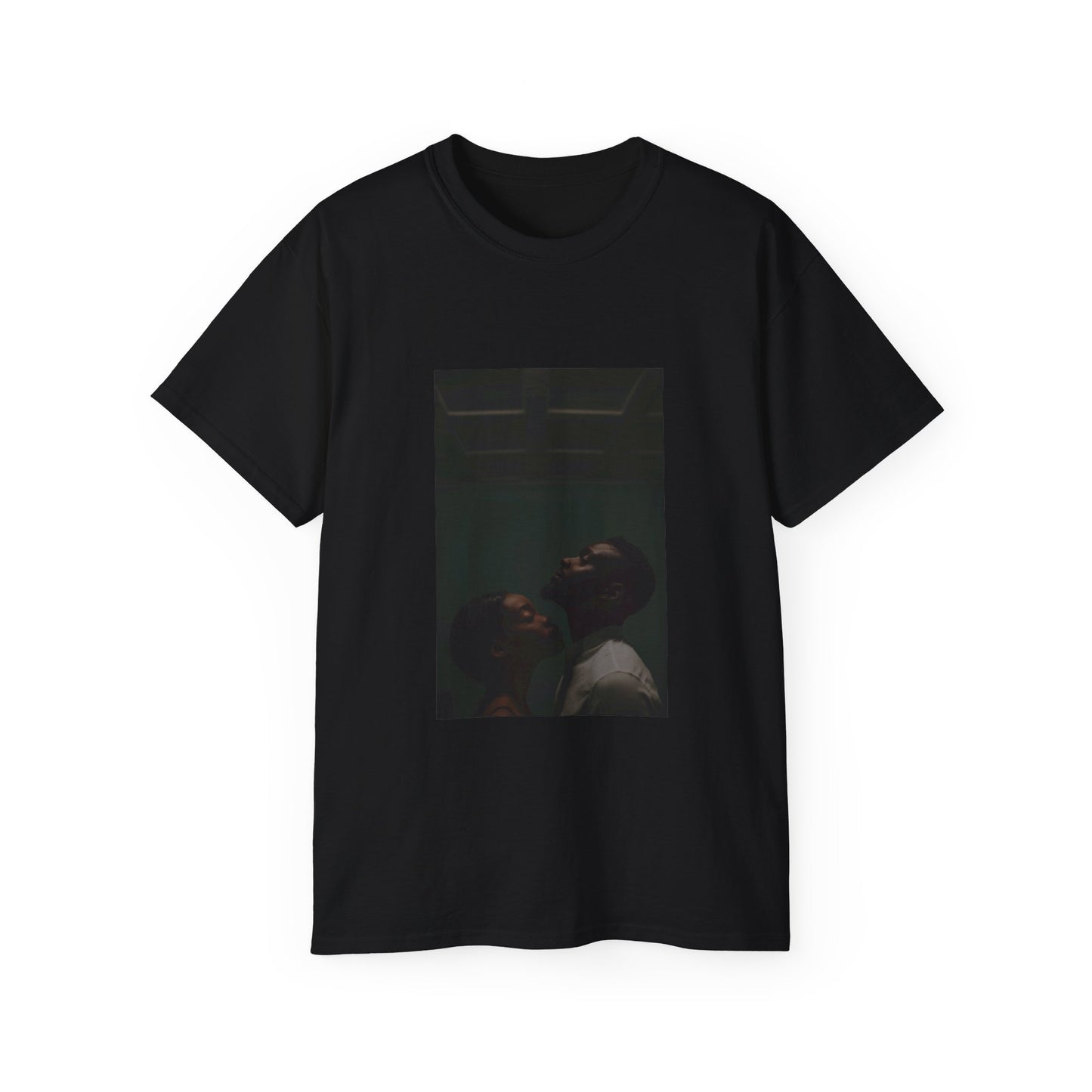 Unisex Black Love Cotton Tee