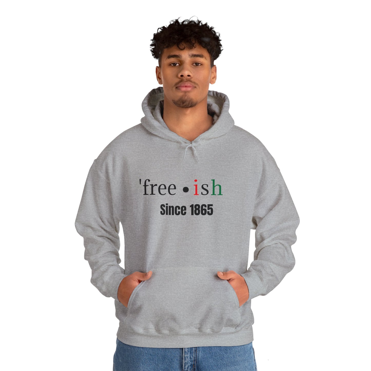 'free-ish Unisex Hooded Sweatshirt