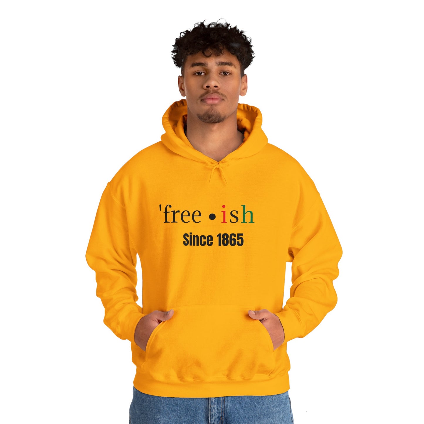 'free-ish Unisex Hooded Sweatshirt