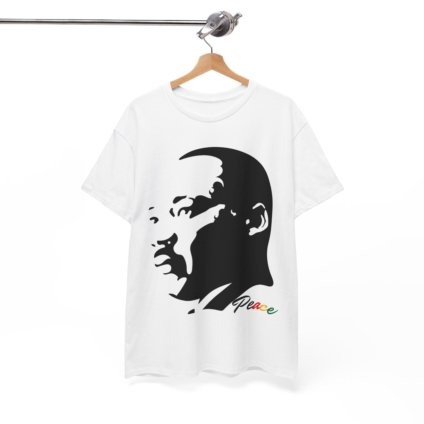 MLK Peace Unisex Heavy Cotton Tee