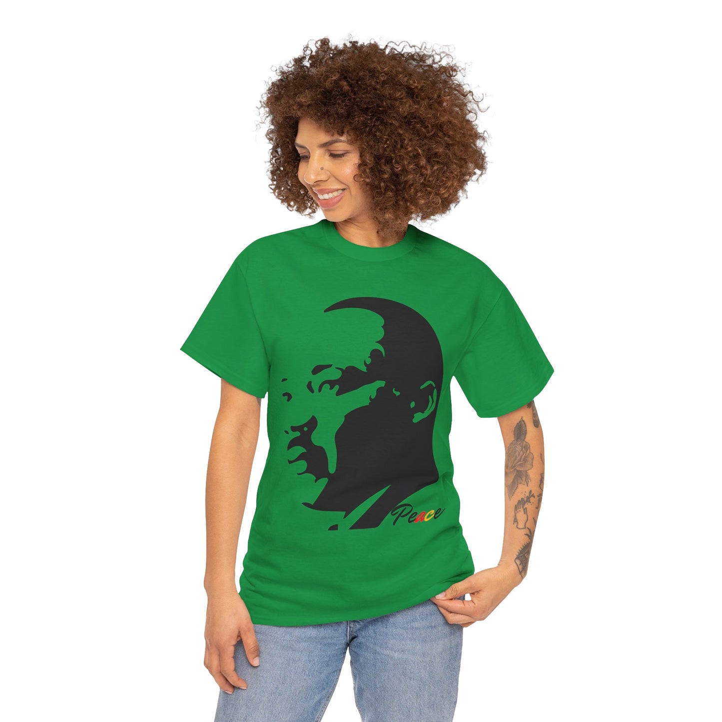 MLK Peace Unisex Heavy Cotton Tee