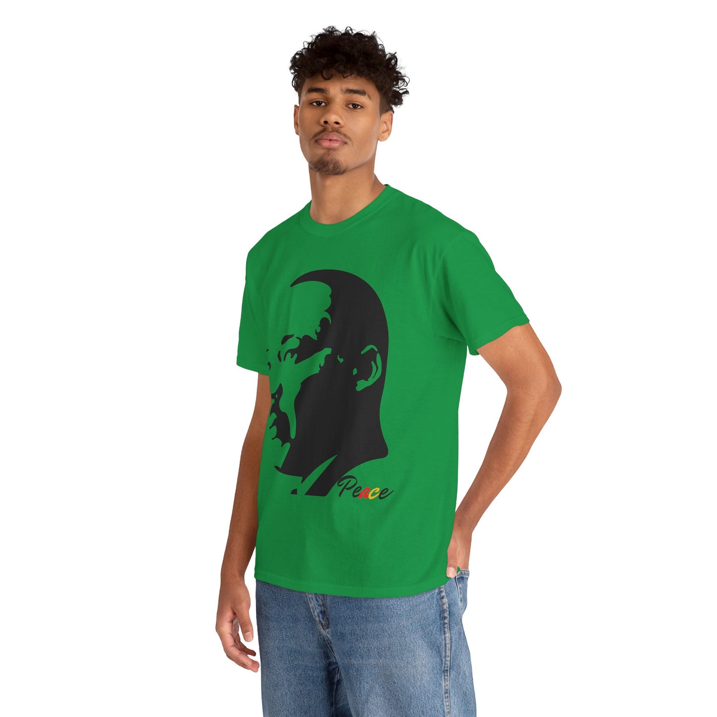 MLK Peace Unisex Heavy Cotton Tee