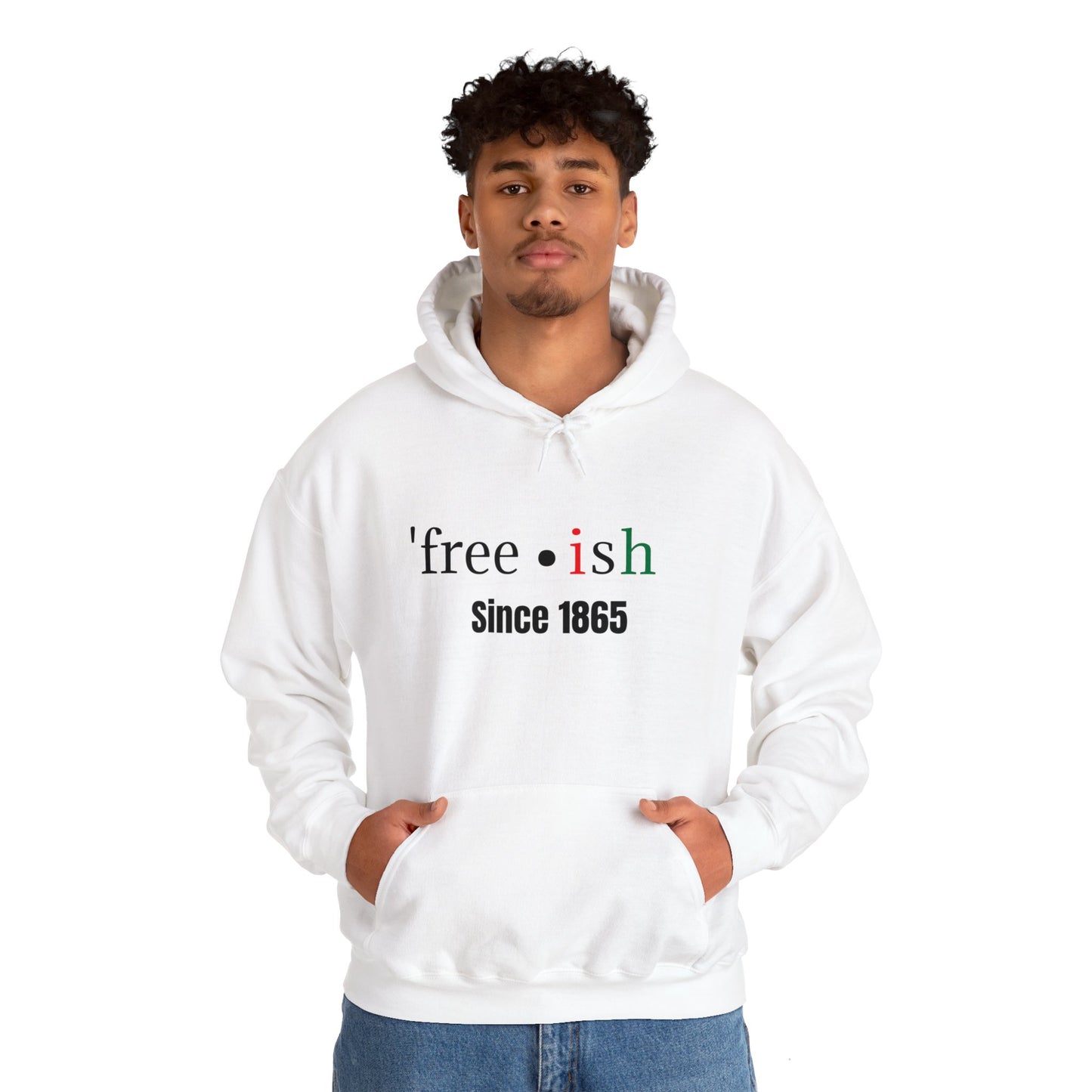 'free-ish Unisex Hooded Sweatshirt