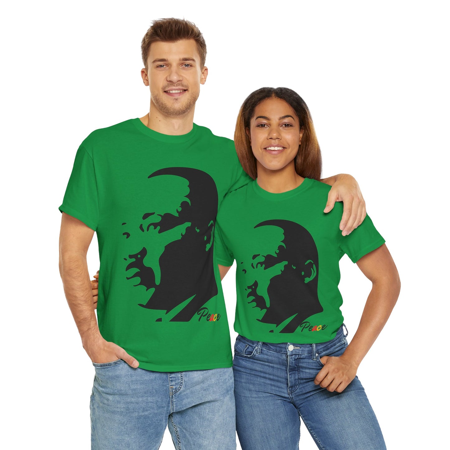 MLK Peace Unisex Heavy Cotton Tee