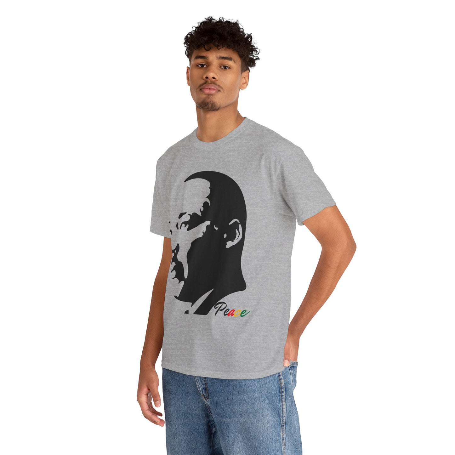 MLK Peace Unisex Heavy Cotton Tee